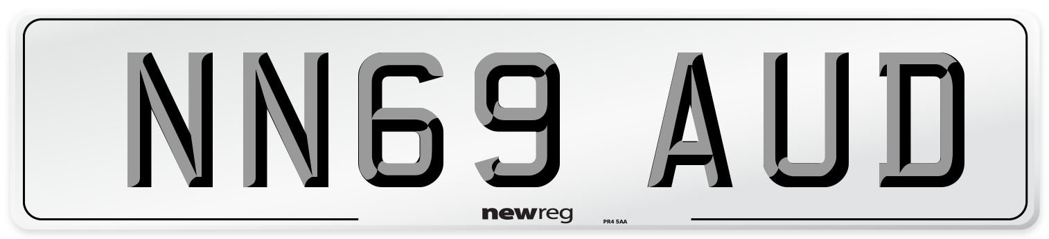 NN69 AUD Number Plate from New Reg